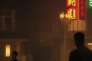 琥珀年代剧集封面，老照相机与琥珀色光线